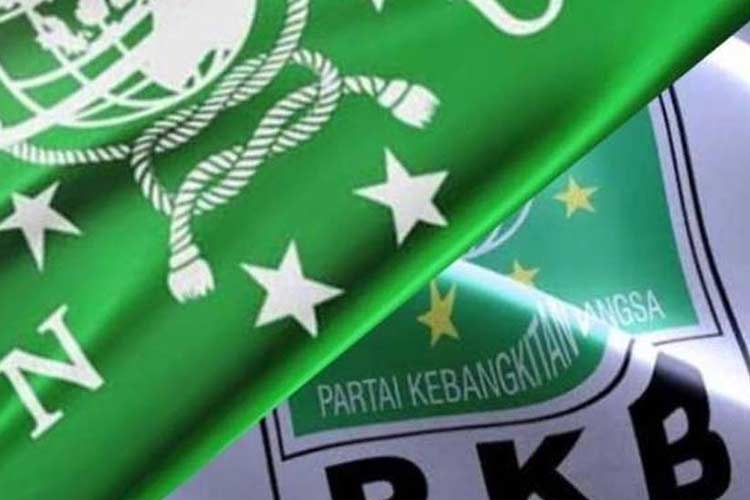 Ilustrasi Lambang Nu Dan Logo PKB. (foto: Istimewa)