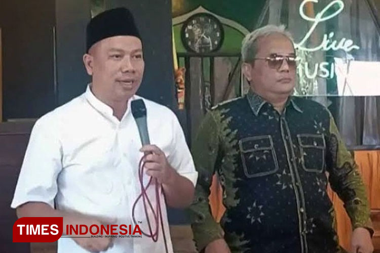 Vicky Prasetyo dan RM Nurhidayat/ Ndoro Nur bakal calon bupati dan wakil bupati Pemalang. (FOTO: Ragil/ TIMES Indonesia)