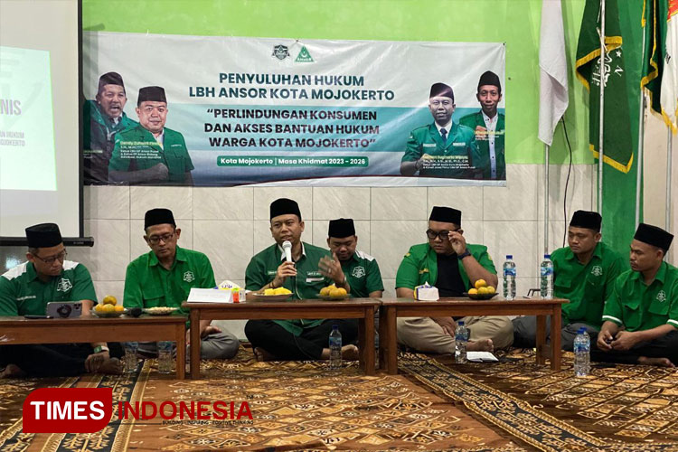 LBH GP Ansor Bahas Tataran Hukum Perlindungan Konsumen Warga Kota Mojokerto.