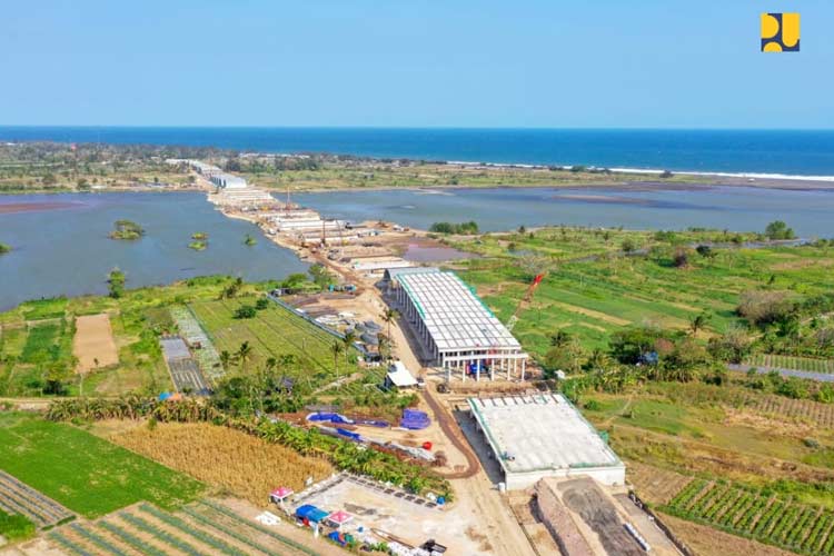 Kementerian PUPR RI Bangun Jembatan Pandansimo di Bantul