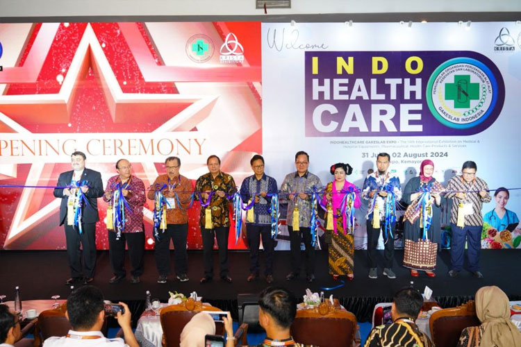 Pembukaan Indohealthcare Gakeslab Expo 2024.(Dok.Krista)