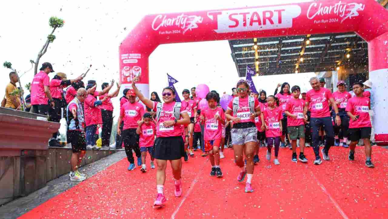 Teleperformance Indonesia menggelar Charity Fun Run kedua 28 Juli 2024 di Yogyakarta. (Foto: Dokumen)