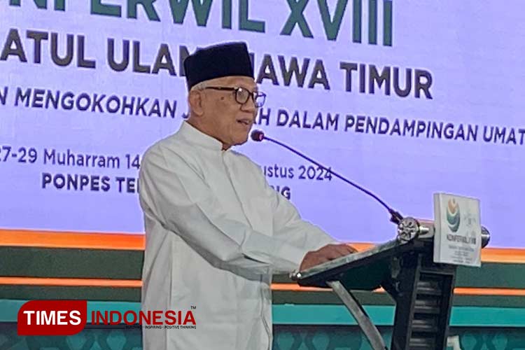 Konferwil NU Jatim, Gus Kikin Tegaskan PWNU Jatim Siap Tegak Lurus dengan PBNU
