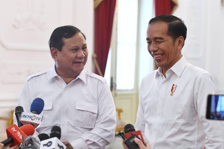 Presiden Jokowi bersama Prabowo Subianto. (FOTO: Setkab)