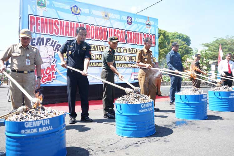 Bea Cukai Purwokerto Lakukan 112 Penindakan Barang Ilegal