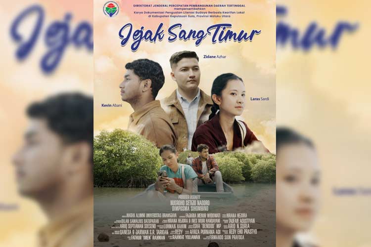 Poster film Jejak Sang Timur garapan IKA UB dan Kemendes PDTT yang telah resmi tayang di bioskop. (Istimewa)