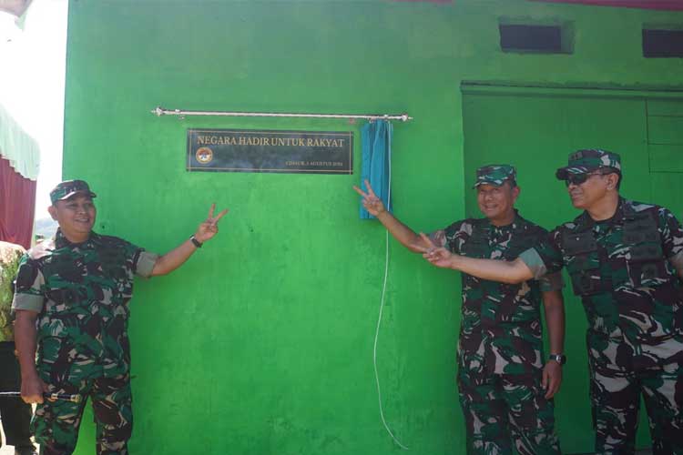 Yayasan Persada Akmil 92 Hadirkan Sumur Bor dan Pipanisasi di Kabupaten Majalengka. (FOTO: Kodim 0617/Majalengka for TIMES Indonesia)