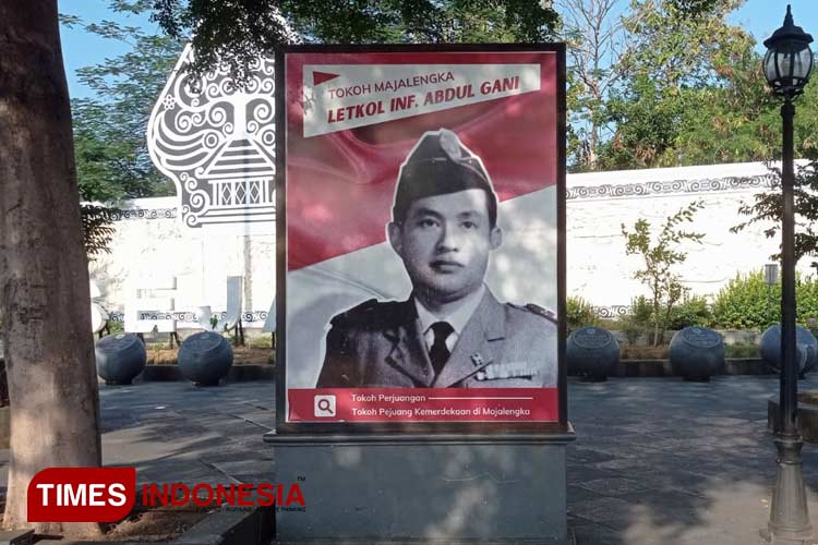 Letkol Abdul Gani, Tokoh Pejuang Kemerdekaan di Majalengka. (FOTO: Hendri Firmansyah/TIMES Indonesia)