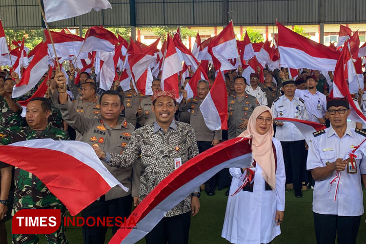 Semarak HUT RI, 10 Juta Bendera Merah Putih untuk Masyarakat Banyuwangi