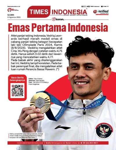 Edisi Kamis, 8 Agustus 2024: E-Koran, Bacaan Positif Masyarakat 5.0