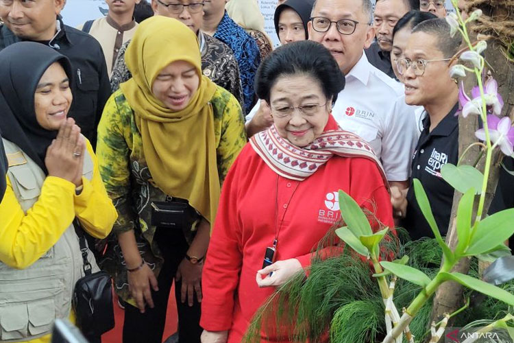 Pesan Megawati ke Periset: Jangan Ubah Tanah Subur Jadi Gedung