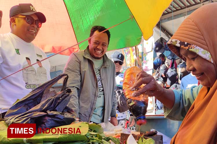 Ra Fahmi Gowes Keliling Kampung Hingga Blusukan Pasar Bantaran