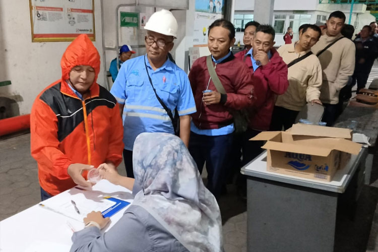 Cegah Narkoba, BNN Kabupaten Malang Tes Urine Pekerja Swasta