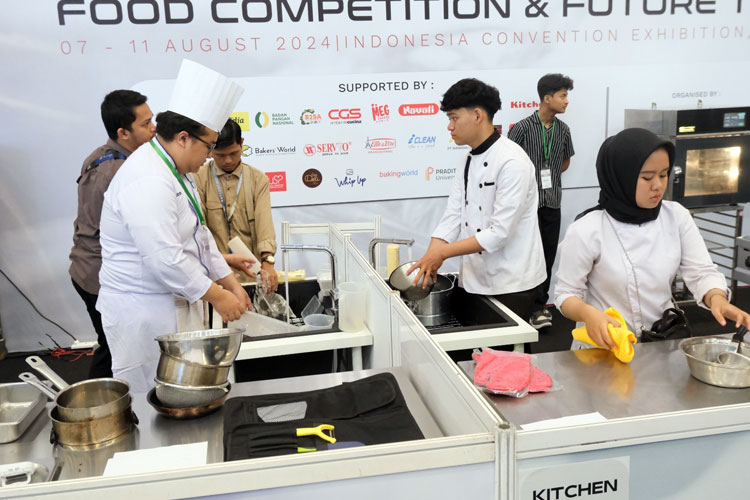 Bak cuci dapur dari CGS Indonesia, yakni seri CGS Rockgranite dan CGS Ferrara menjadi bak cuci resmi pelaksanaan Nusantara Food and Hotel Expo 2024. (CGS Indonesia)