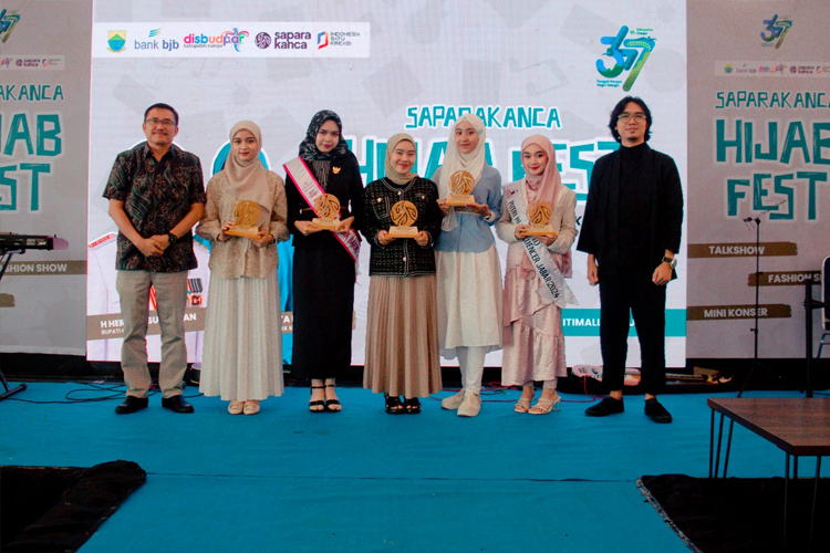Saparakanca Hijab Fest Dorong Cianjur Jadi Pusat Dunia Fashion Muslim