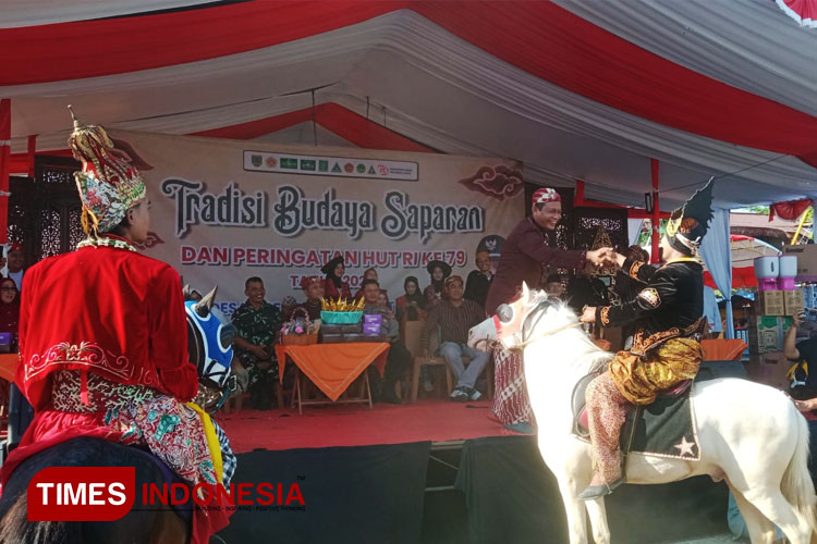 Dihadiri Ribuan Warga, Tradisi Saparan Sukses Digelar Desa Ngembal Kulon Kudus