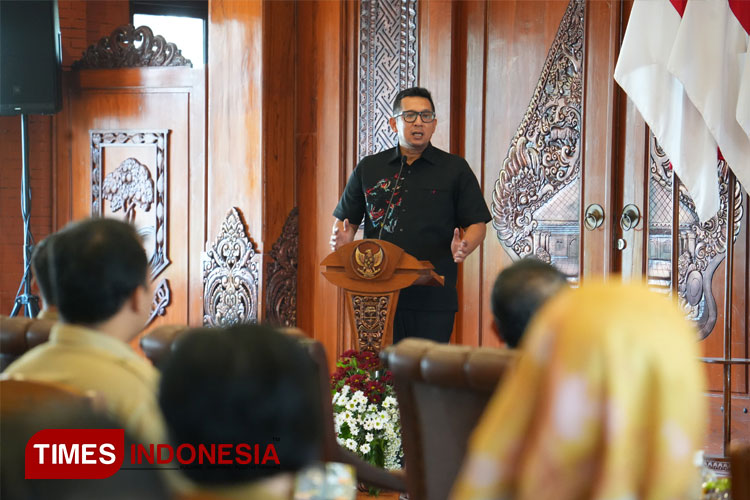 Pj Wali Kota Mojokerto Tekankan Pentingnya Perawatan Arsip 