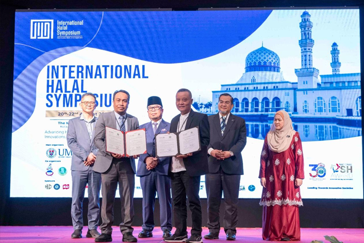 Delegasi UB dan Unisma Ikuti International Halal Symposium di UMS
