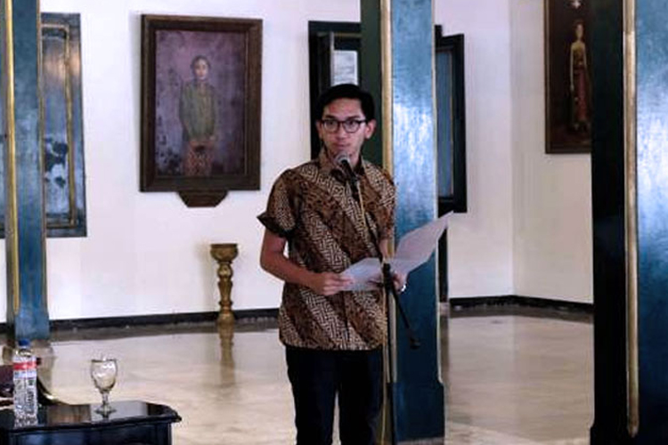 Bhre Cakrahutomo Wira Sudjiwo telah ditetapkan sebagai KGPAA Mangkunegara X.(Foto: Dok. Puro Mangkunegaran)