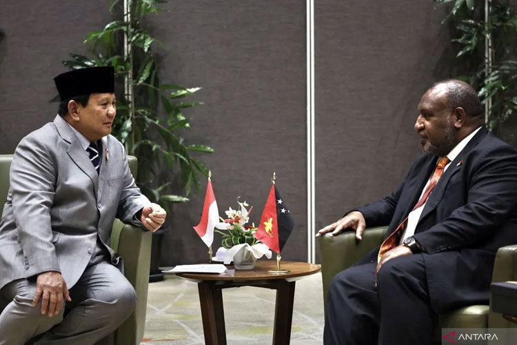 Perkuat Hubungan Bilateral dengan Papua Nugini, Prabowo Subianto Dorong Kerja Sama Kebudayaan dan Ekonomi