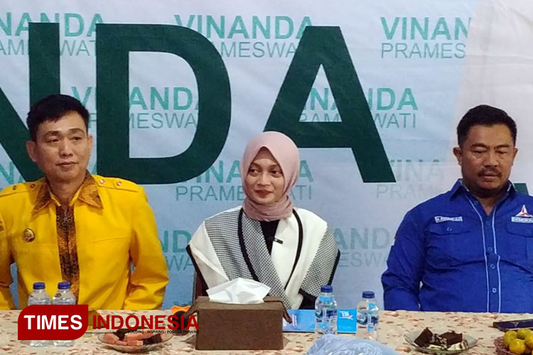 Parpol Pengusung Bertambah, Koalisi Pendukung Mbak Vinanda-Gus Qowim Dipastikan Makin Kuat
