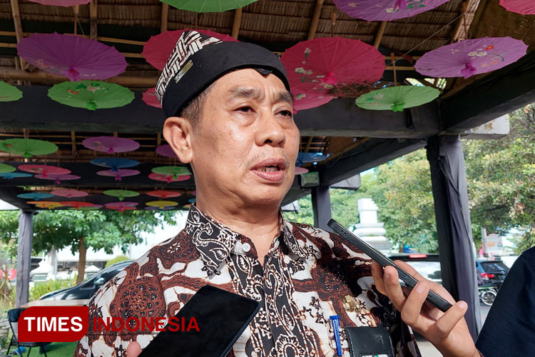 Kepala Dinas Pendidikan (Dispendik) Banyuwangi, Suratno. (FOTO: Anggara Cahya/TIMES Indonesia)