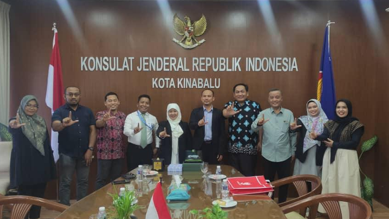Kembangkan Literasi, UB dan Unisma Inisiasi Kerja Sama dengan KJRI Sabah