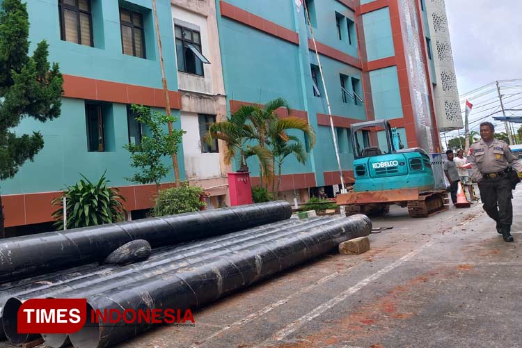 Sedang Ada Proyek, Manajemen RSUD Taman Husada Bontang Sampaikan Permohonan Maaf