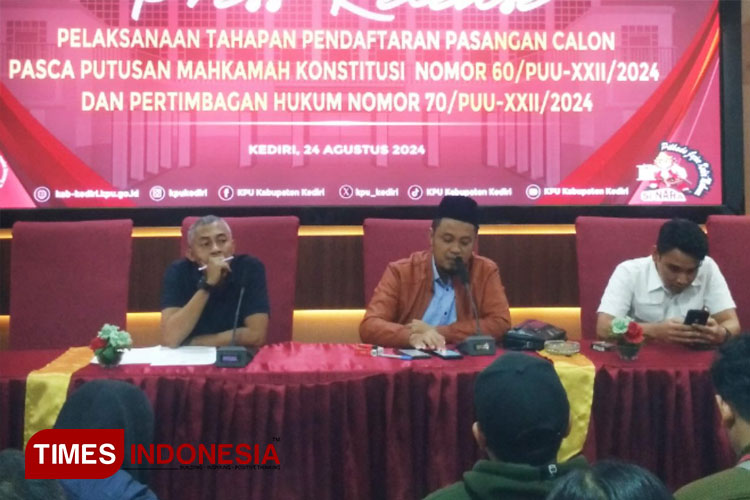 Berpedoman Pada Putusan MK, KPU Kabupaten Kediri Ubah 2 Hal Berikut 