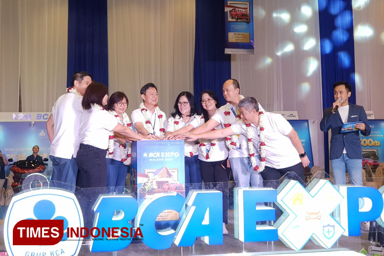 Pembukaan BCA Expo 2024 di Kota Malang, Sabtu (24/8/2024). (FOTO: Achmad Fikyansyah/TIMES Indonesia)