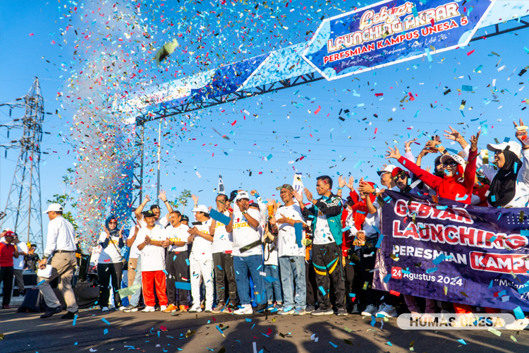 Gebyar launching peresmian kampus 5 Unesa di Magetan. (Foto: Humas Unesa for TIMES Indonesia)