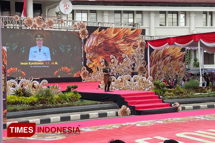Gelaran MFC 2024 di area Balai Kota Malang. (Foto: Rizky Kurniawan Pratama/TIMES Indonesia)