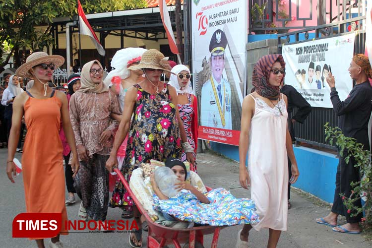 HUT ke-79 RI, Karnaval Munjul Majalengka Ajang Memperkenalkan Ragam Budaya