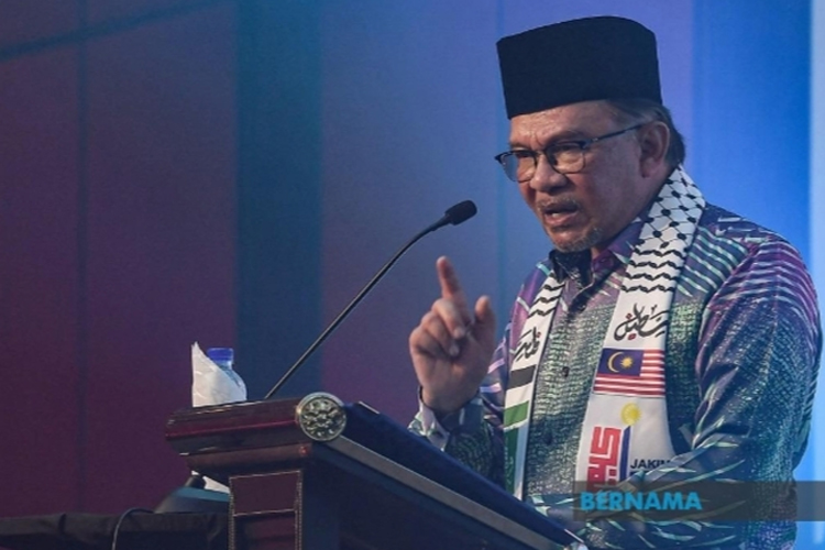 Perdana Menteri Malaysia, Anwar Ibrahim.(FOTO: BERNAMA)