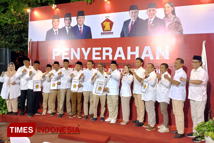 DPD Gerindra DIY Serahkan Formulir B1-KWK untuk Pilkada 2024