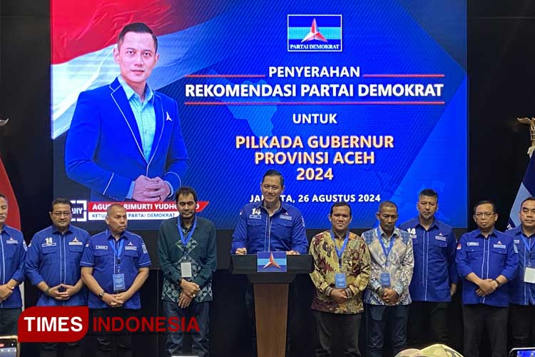 AHY Serahkan Rekomendasi kepada 47 Calon Kepala Daerah dari Aceh hingga Papua Tengah