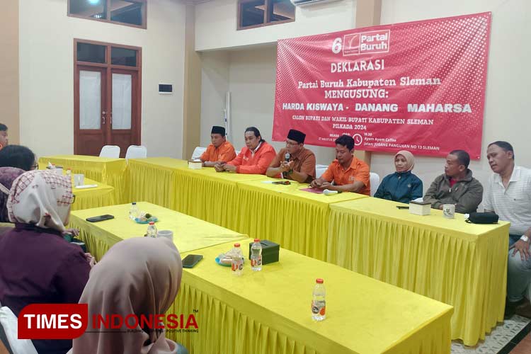 Partai Buruh Sleman Usung Harda-Danang di Pilkada Sleman
