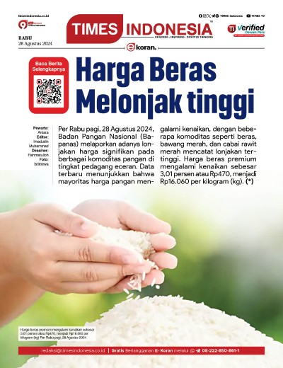 Edisi Rabu, 28 Agustus 2024: E-Koran, Bacaan Positif Masyarakat 5.0