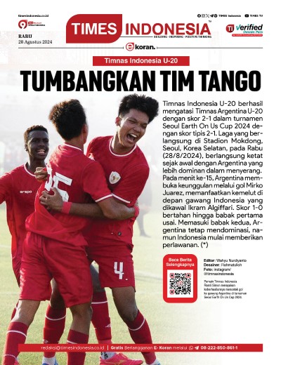 Edisi Rabu, 28 Agustus 2024: E-Koran, Bacaan Positif Masyarakat 5.0