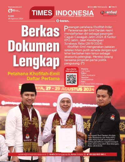Edisi Rabu, 28 Agustus 2024: E-Koran, Bacaan Positif Masyarakat 5.0