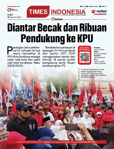 Edisi Rabu, 28 Agustus 2024: E-Koran, Bacaan Positif Masyarakat 5.0