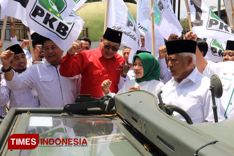 Kebersamaan Koalisi di DPC PKB Kabupaten Malang, Antarkan Kemenangan Sanusi-Lathifah