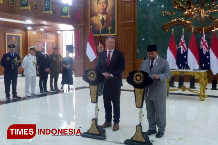 Indonesia dan Australia Tanda Tangani Perjanjian Kerja Sama Pertahanan di Akmil Magelang