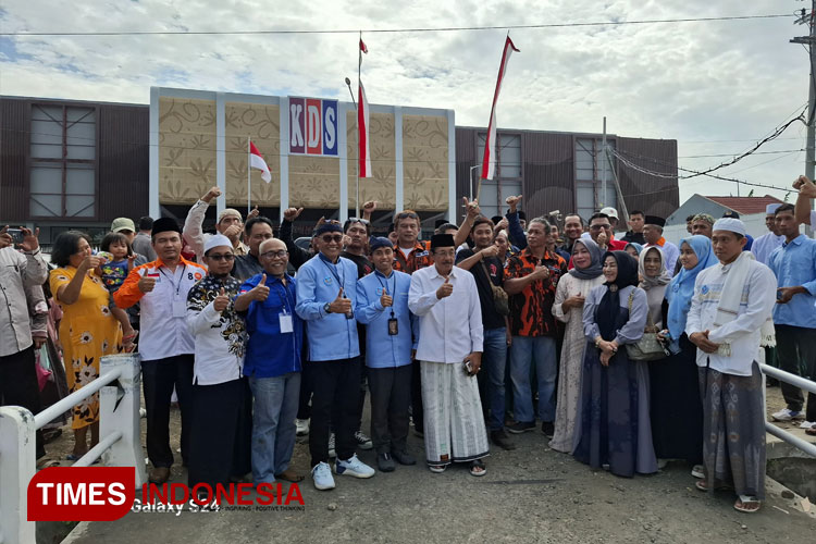 Begini Kata Pasangan Bagus usai Daftar di KPU Bondowoso