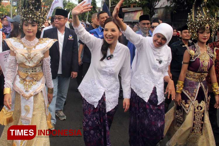 Daftar Pilwali Kediri, Bunda Fey - Regina Bertekad Kedepankan Ide dan Gagasan
