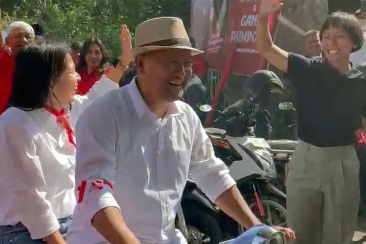 Pendaftaran Sam HC-Ganis ke KPU Kota Malang Diwarnai 'Ganti Pemain'