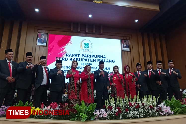 DPRD Kabupaten Malang 2024-2029 Resmi Berkantor, 65 Persen Diisi Anggota Lama