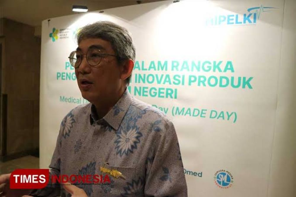 dr. Randy H. Teguh, Ketua Umum HIPELKI 2024-2029. (FOTO: Fahmi/TIMES Indonesia)