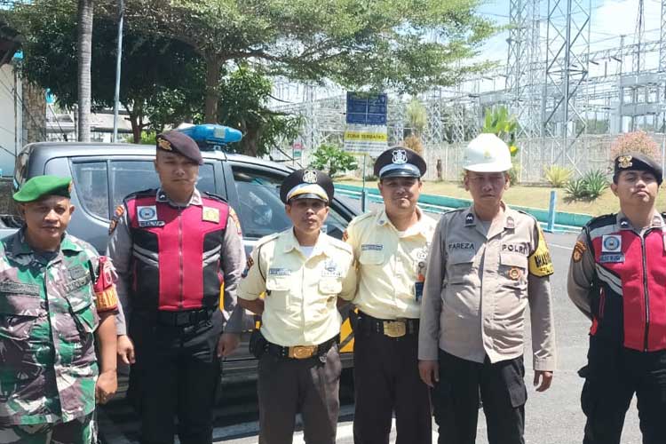 Jelang IAF dan HLF-MSP, Polresta Banyuwangi Perketat Penjagaan Gardu Induk PLN Jawa-Bali