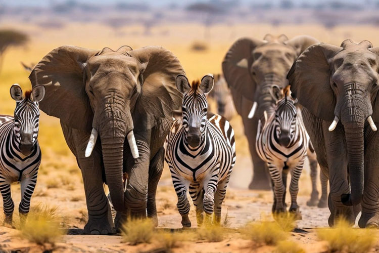 Kelaparan: Namibia Bakal Jagal 300 Zebra untuk Konsumsi Rakyat